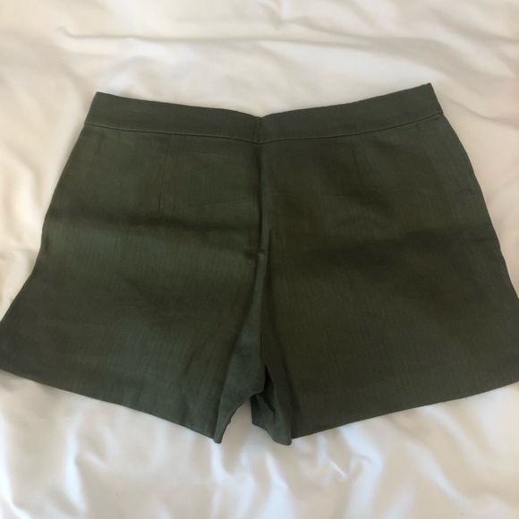 J. Crew linen crossover shorts - Picture 3 of 4